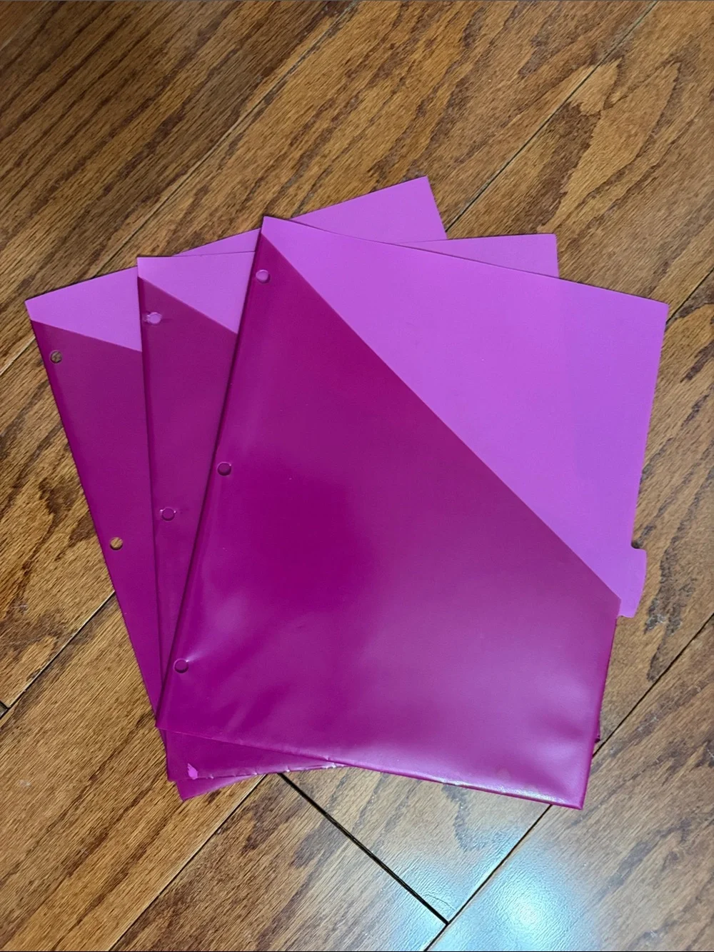 Plastic 5-Tab Dividers with Clear Front Pockets -41 colored dividers